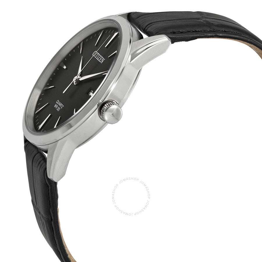 Citizen Quartz Black Dial Unisex Watch BI5000-10E - Dawson Watches #2