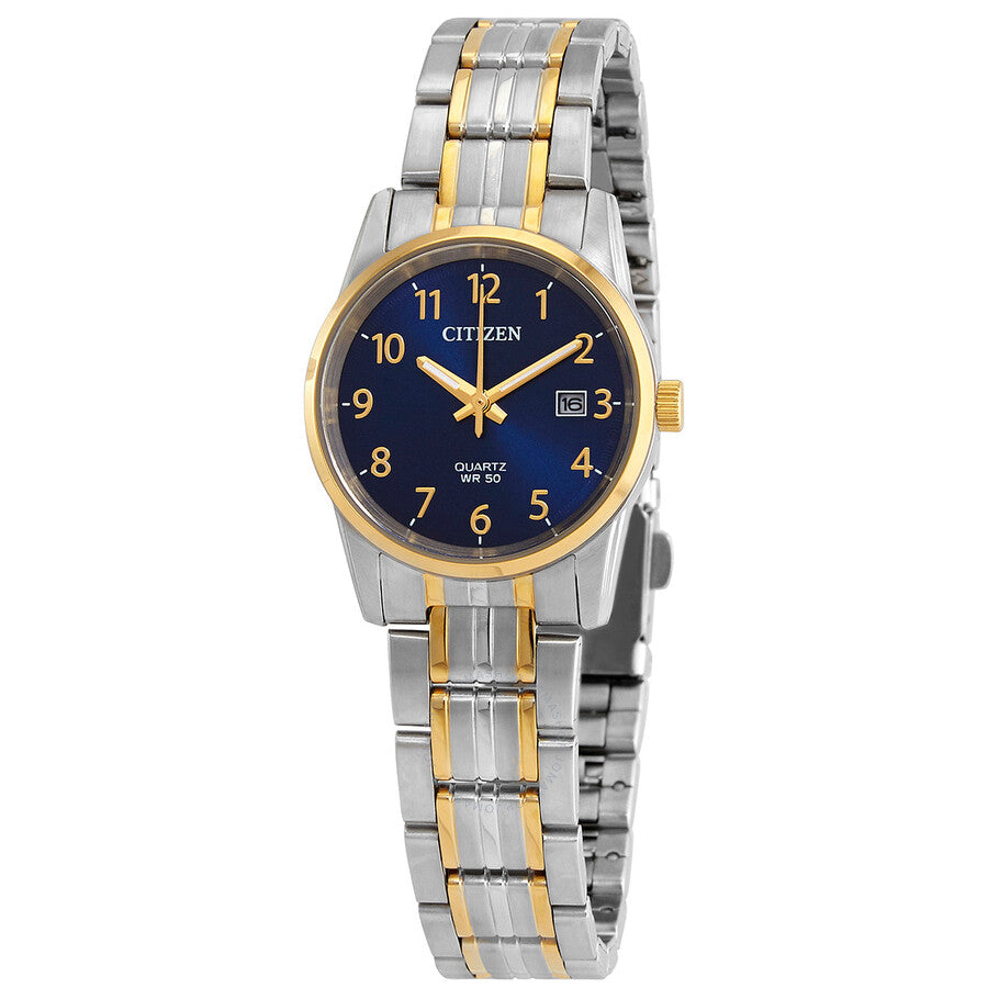 Citizen Quartz Blue Dial Two-tone Ladies Watch EU6004-56L - Dawson Watches