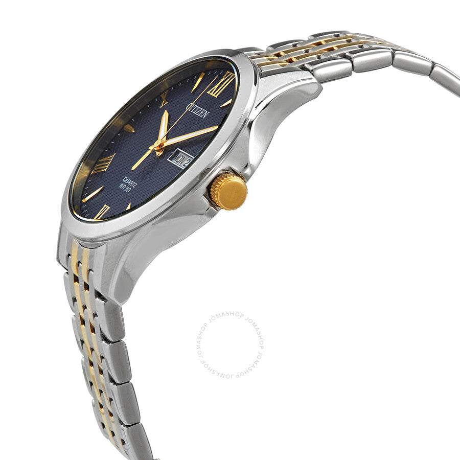 Citizen Quartz Blue Dial Two-tone Men's Watch BF2024-50L - Dawson Watches #2