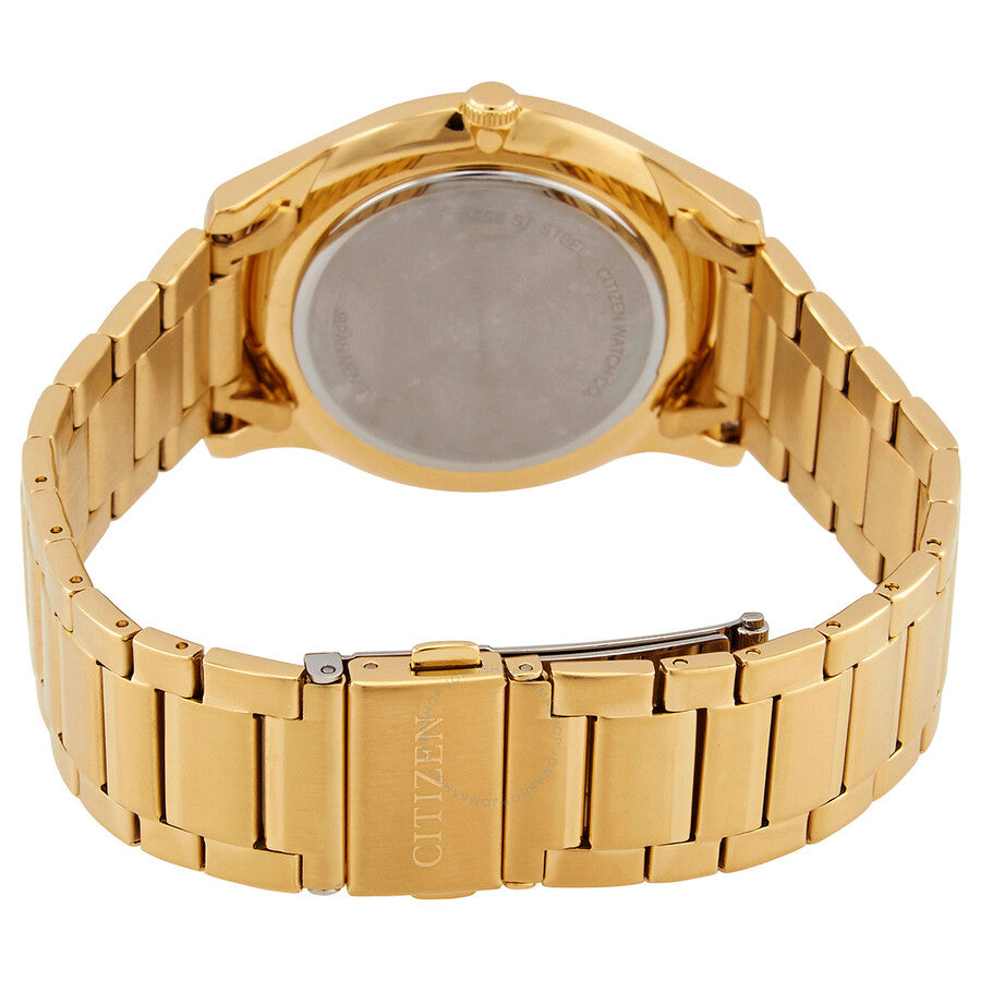Citizen Quartz Champagne Dial Gold-tone Men's Watch BD0043-83P - Dawson Watches #3