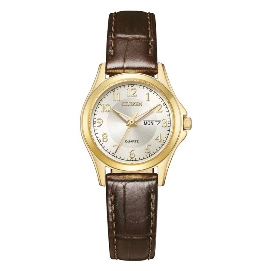 Citizen Quartz Champagne Dial Ladies Watch EQ0612-07A - Dawson Watches