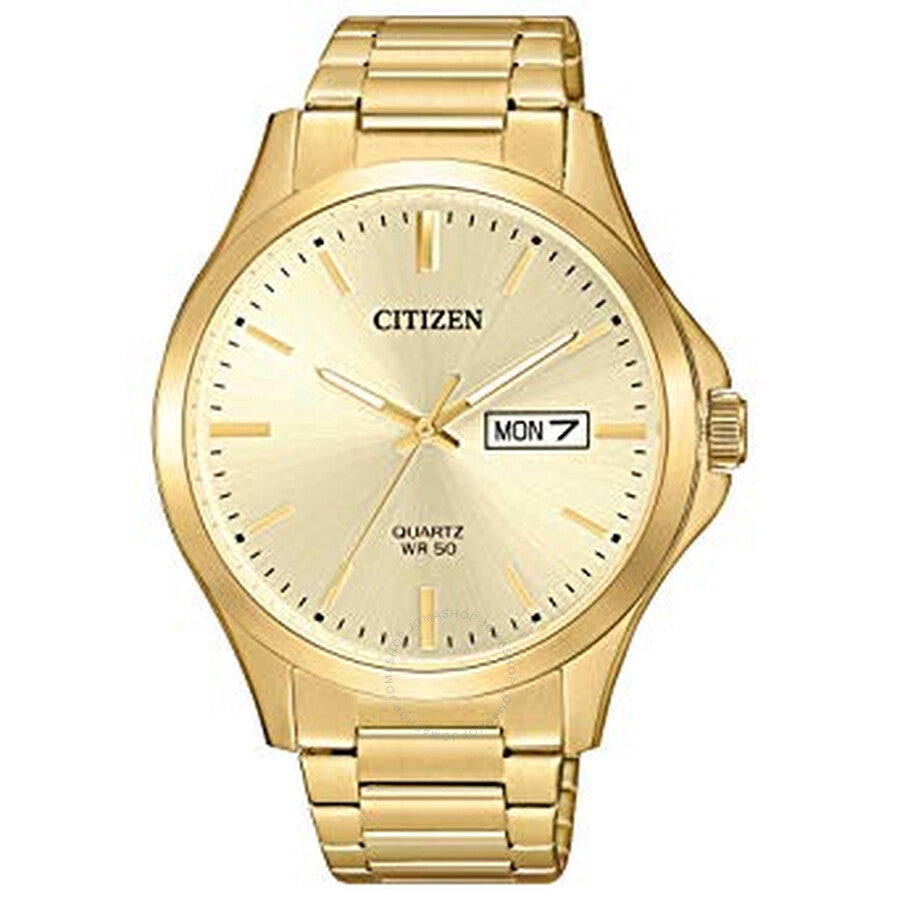 Citizen Quartz Champagne Dial Men's Watch BF2003-84P - Dawson Watches
