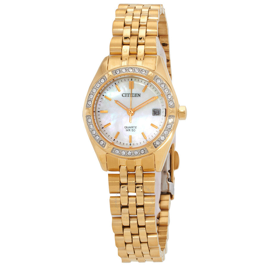 Citizen Quartz Crystal Ladies Watch EU6062-50D - Dawson Watches