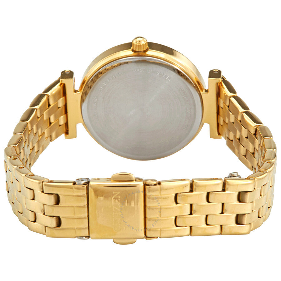 Citizen Quartz Crystal Mother of Pearl Dial Gold-tone Ladies Watch ER0212-50Y - Dawson Watches #3
