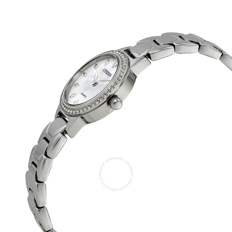 Citizen Quartz Crystal Mother of Pearl Dial Ladies Watch EZ7010-56D - Dawson Watches #2