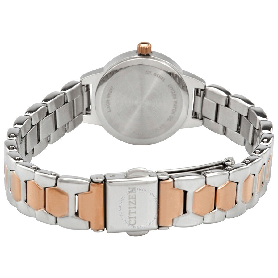 Citizen Quartz Crystal Mother of Pearl Dial Ladies Watch EZ7016-50D - Dawson Watches #3