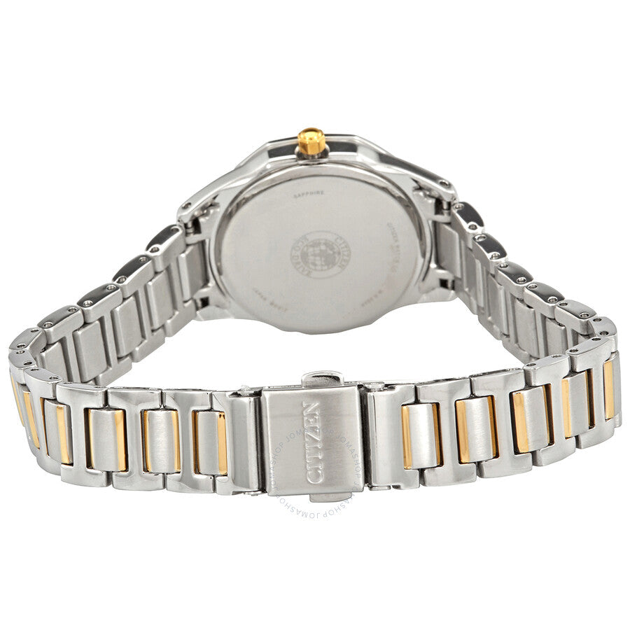 Citizen Quartz Diamond Blue Dial Two-tone Ladies Watch EW2584-53L - Dawson Watches #3