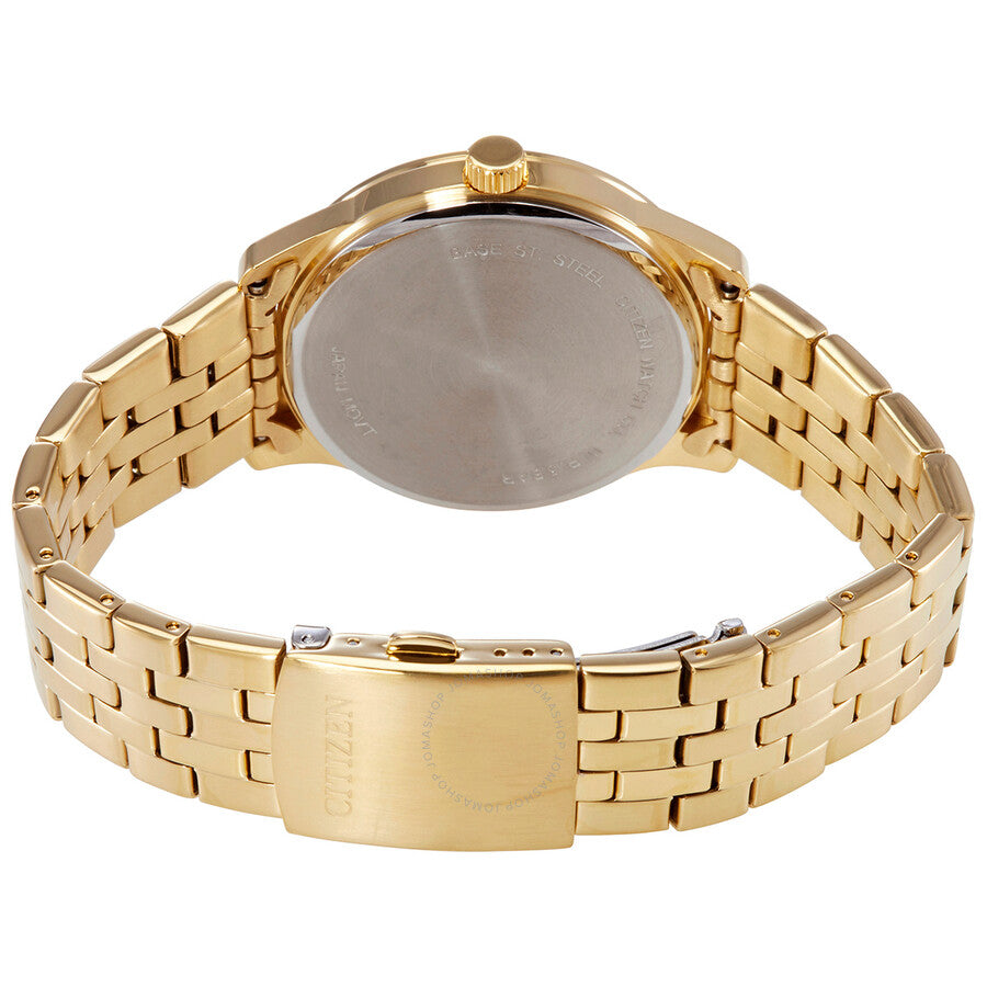 Citizen Quartz Gold Dial Gold-tone Men's Watch BI1052-85P - Dawson Watches #3