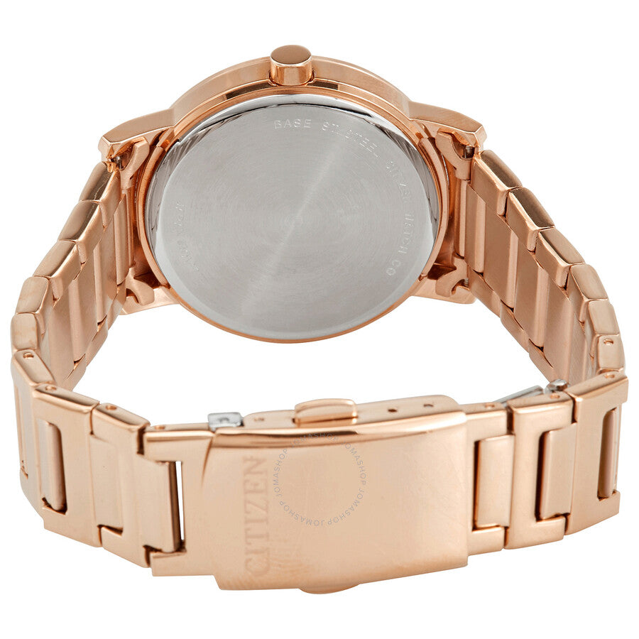 Citizen Quartz Maroon Dial Rose Gold-tone Ladies Watch EQ9063-55X - Dawson Watches #3