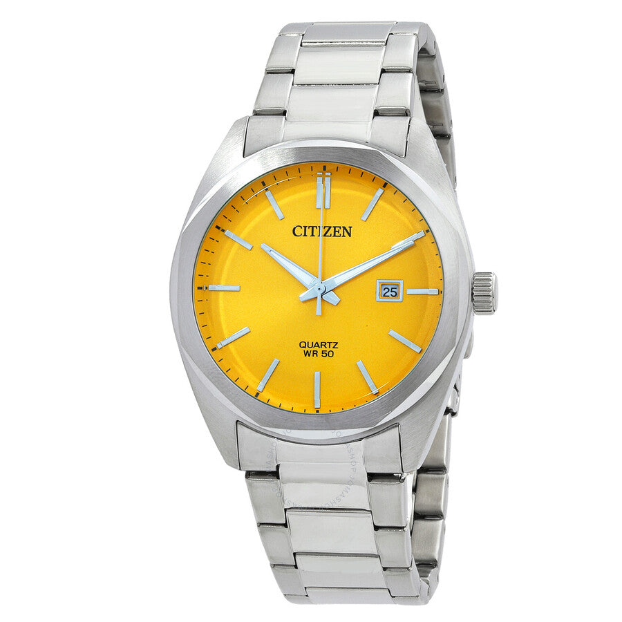 Citizen Quartz Men's Yellow Dial Watch BI5110-54Z - Dawson Watches