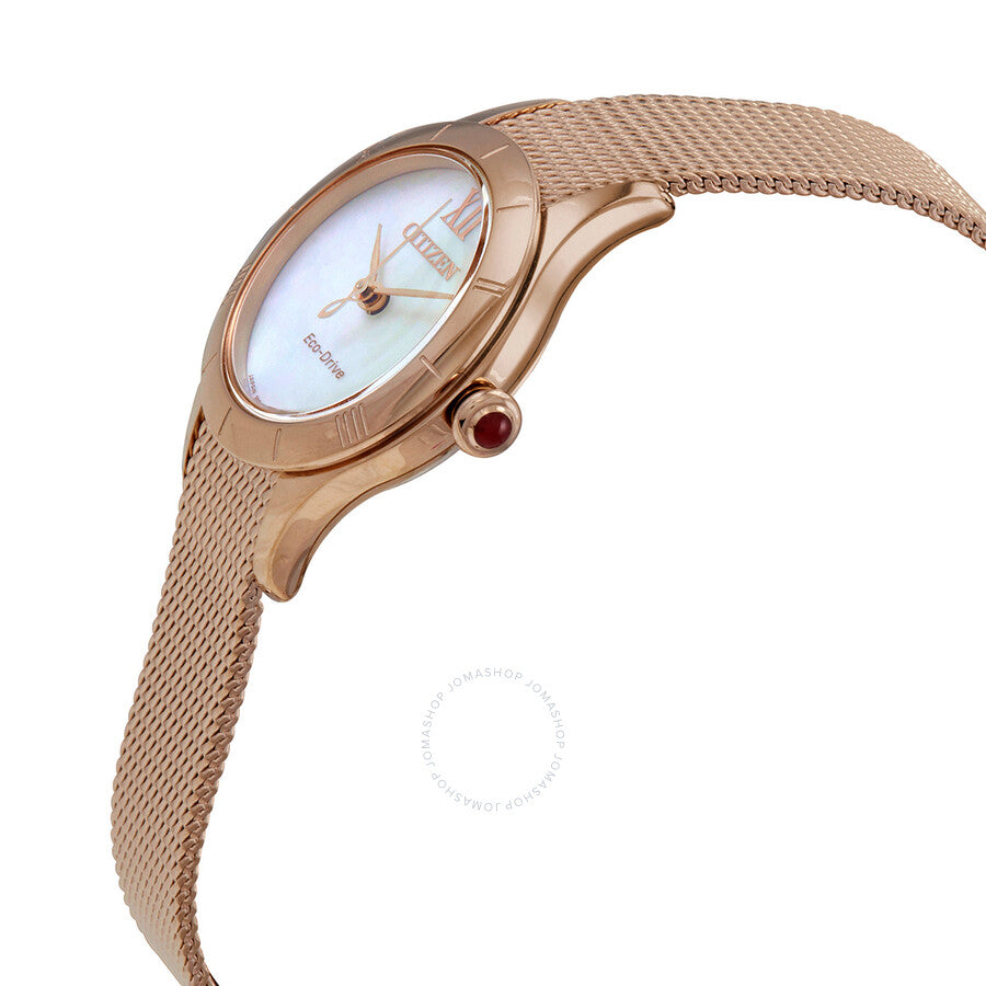 Citizen Quartz Mother of Pearl Dial Ladies Watch EM0783-85D - Dawson Watches #2