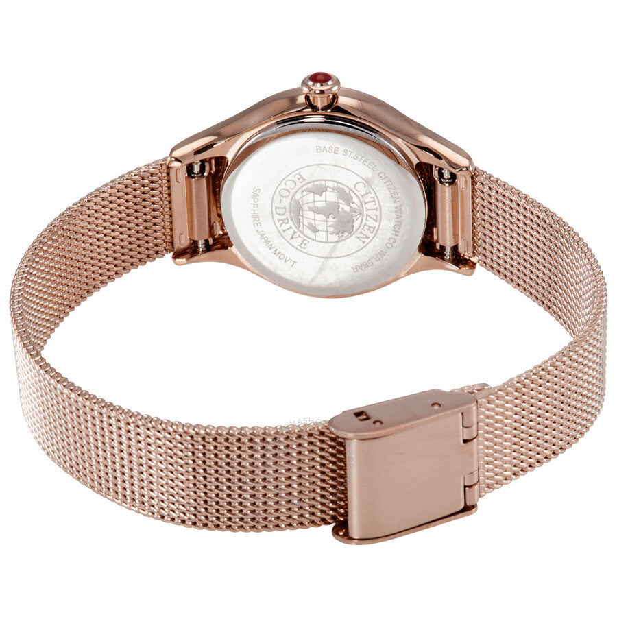 Citizen Quartz Mother of Pearl Dial Ladies Watch EM0783-85D - Dawson Watches #3