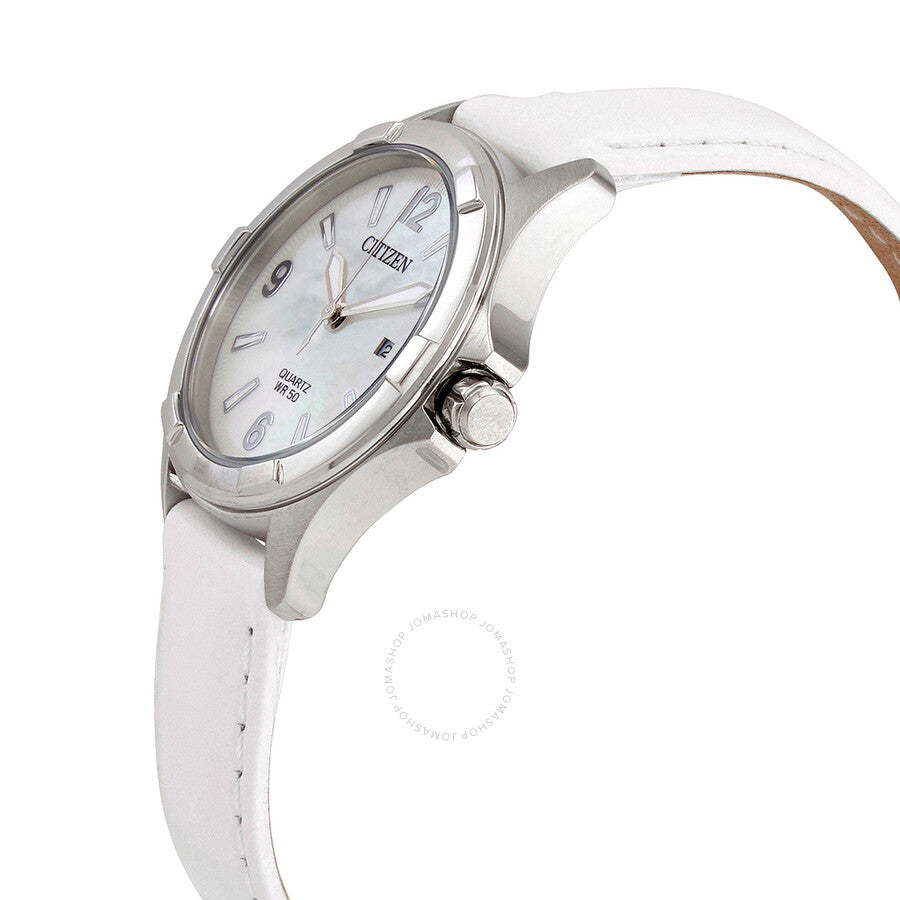 Citizen Quartz Mother of Pearl Ladies Watch EU6080-07D - Dawson Watches #2