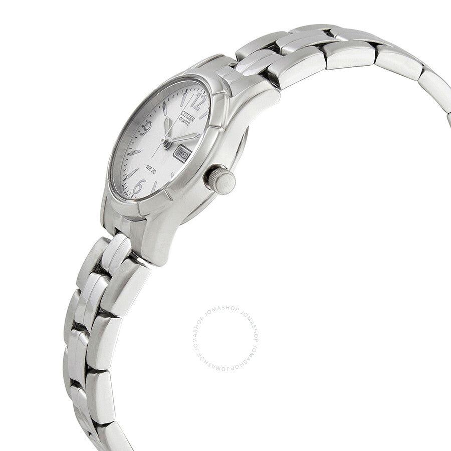Citizen Quartz Silver Dial Ladies Watch EQ0540-57A - Dawson Watches #2