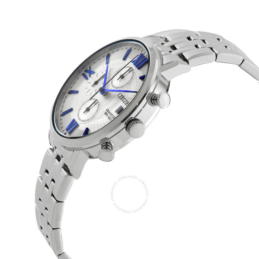 Citizen Quartz Silver Dial Stainless Steel Men's Watch AN3610-71A - Dawson Watches #2