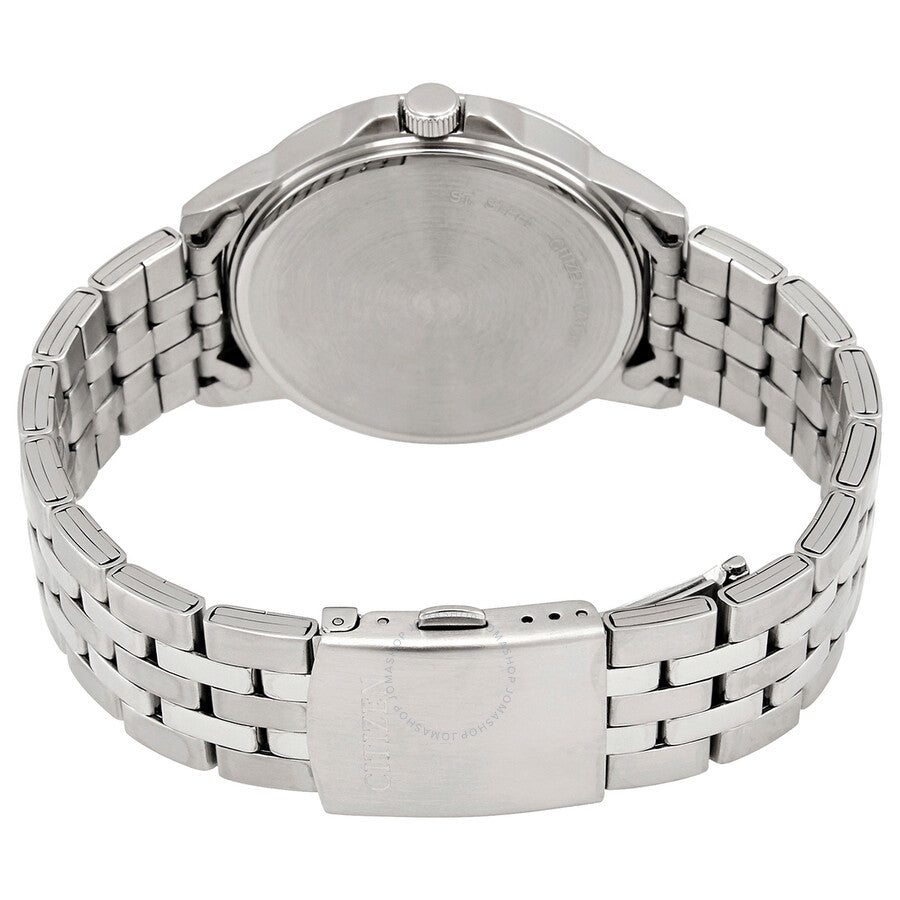 Citizen Quartz Silver Dial Stainless Steel Men's Watch BF2011-51A - The Watches Men & Co #3