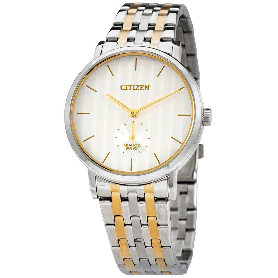 Citizen Quartz Silver Dial Two-tone Men's Watch BE9174-55A - Dawson Watches