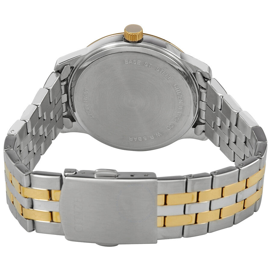 Citizen Quartz Silver Dial Two-tone Men's Watch BI1054-80A - Dawson Watches #3