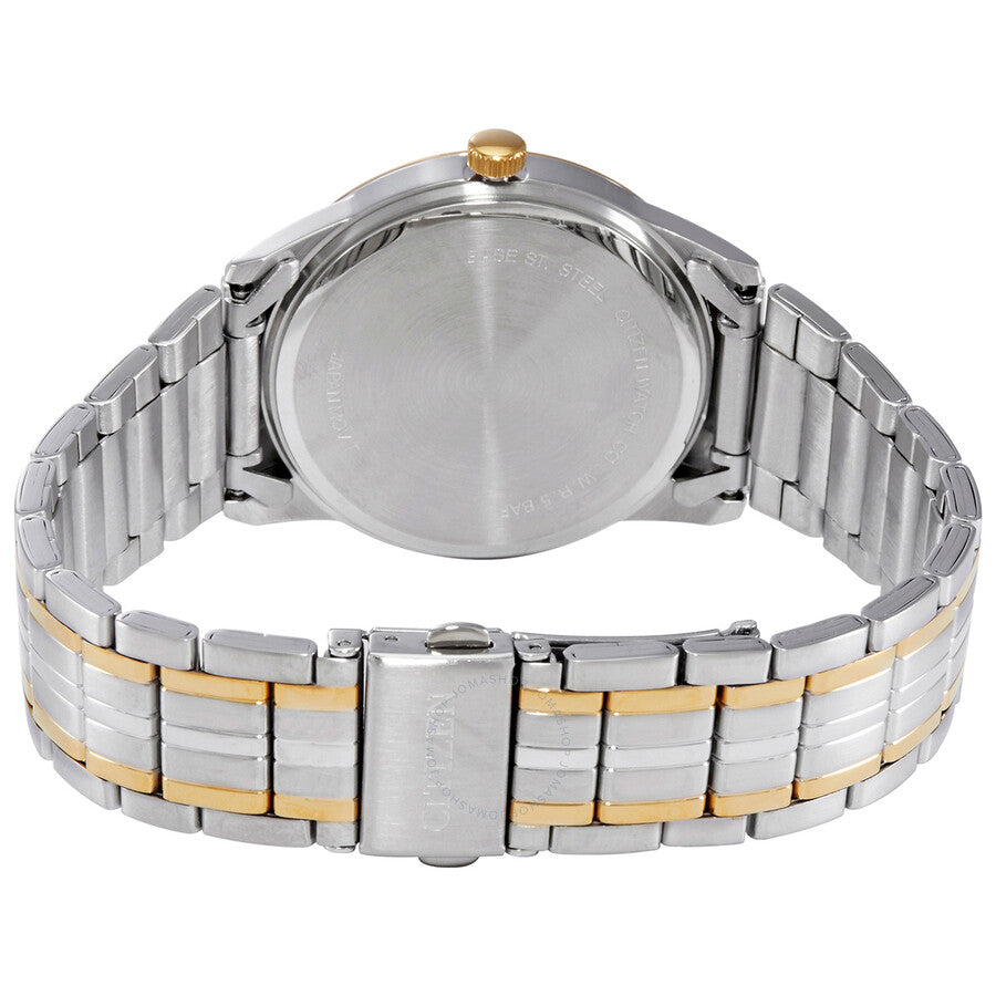 Citizen Quartz Silver Dial Two-tone Men's Watch BI5004-51A - Dawson Watches #3