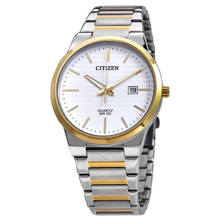 Citizen Quartz Silver Dial Two-tone Men's Watch BI5064-50A - Dawson Watches