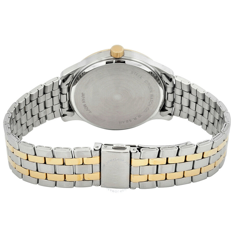 Citizen Quartz Silver Grey Dial Two-tone Men's Watch BI1054-55A - Dawson Watches #3