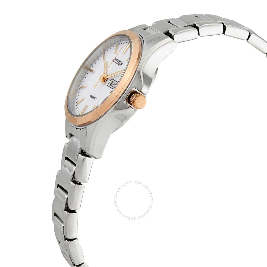 Citizen Quartz White Dial Ladies Watch EQ0596-87A - Dawson Watches #2