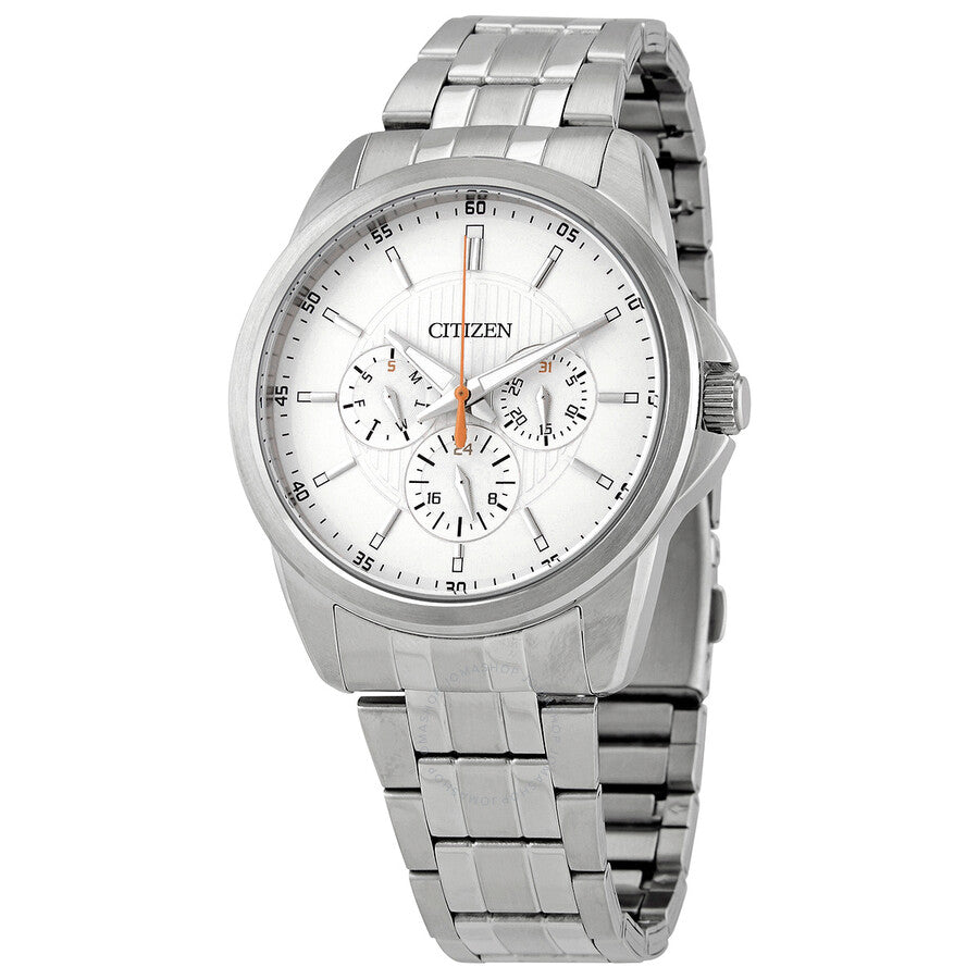 Citizen Quartz White Dial Men's Watch AG8340-58A - Dawson Watches
