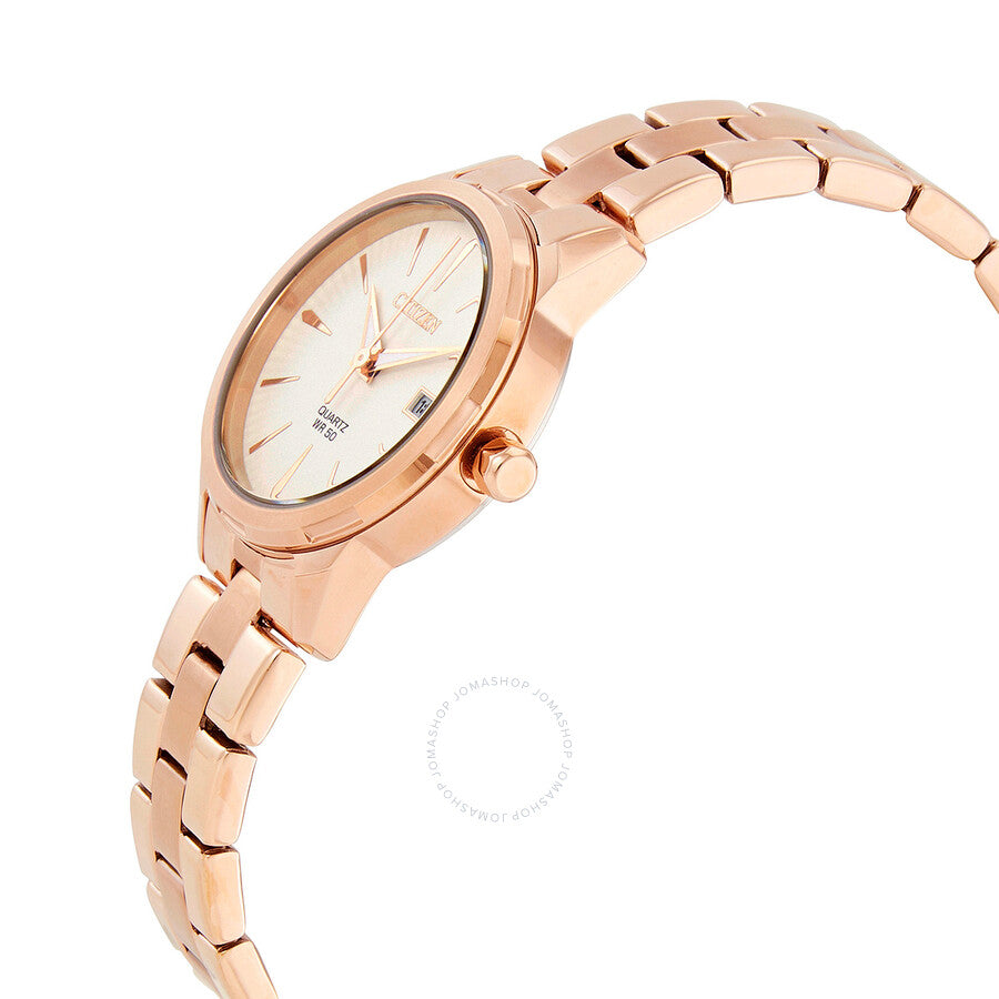 Citizen Quartz White Dial Rose Gold-tone Ladies Watch EU6073-53A - Dawson Watches #2