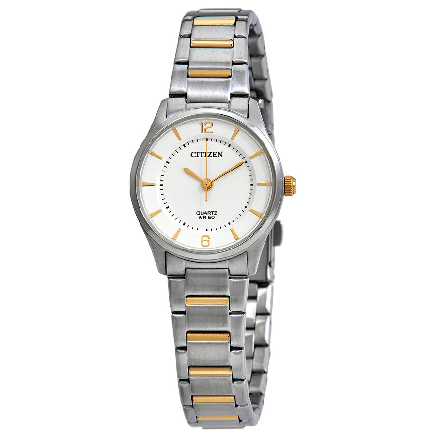 Citizen Quartz White Dial Two-tone Ladies Watch ER0201-72A - Dawson Watches