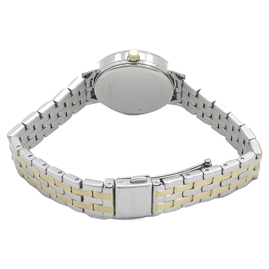 Citizen Quartz White Dial Two-tone Ladies Watch EU6096-58A - Dawson Watches #3