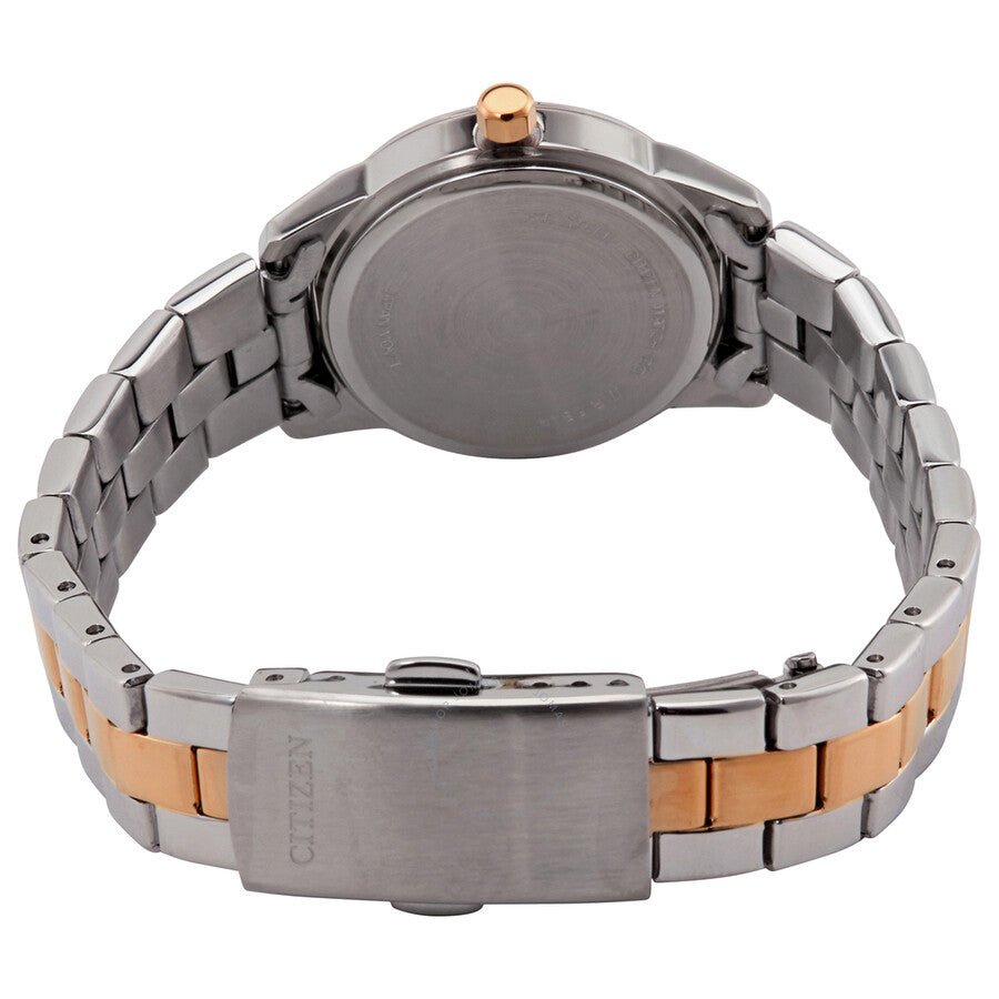 Citizen Quartz White Mother of Pearl Dial Ladies Watch EU6074-51D - Dawson Watches #3