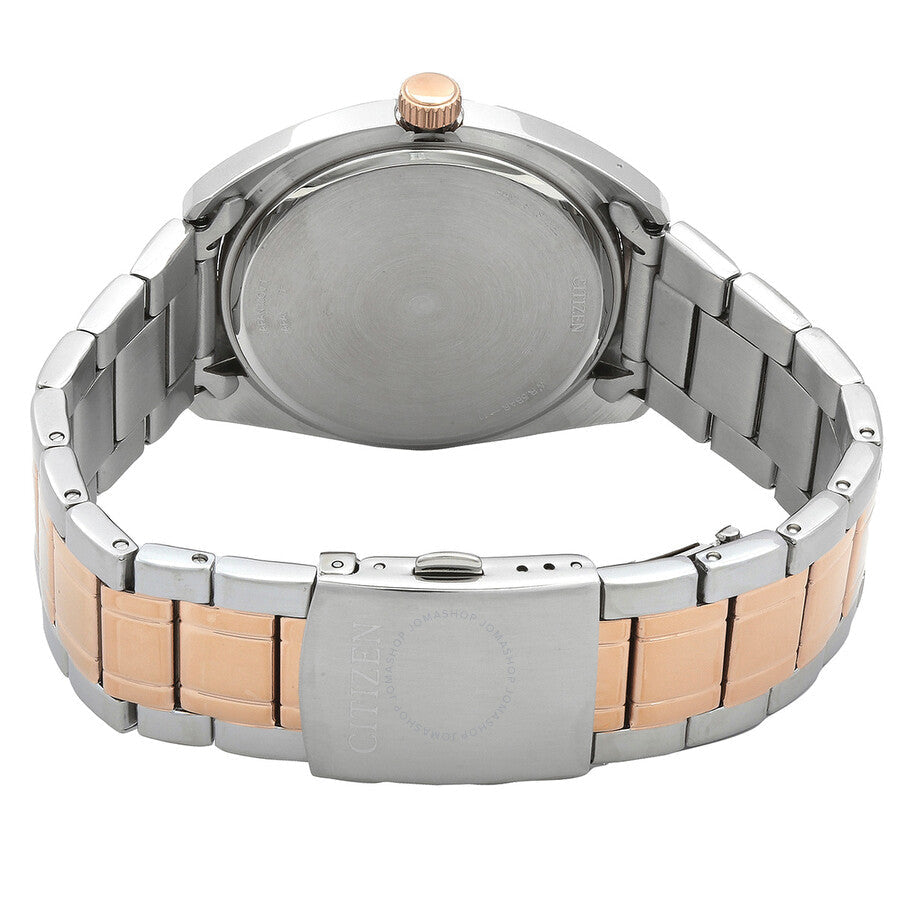 Citizen Quartz Wine Red Dial Two-Tone Men's Watch BI5104-57X - Dawson Watches #3