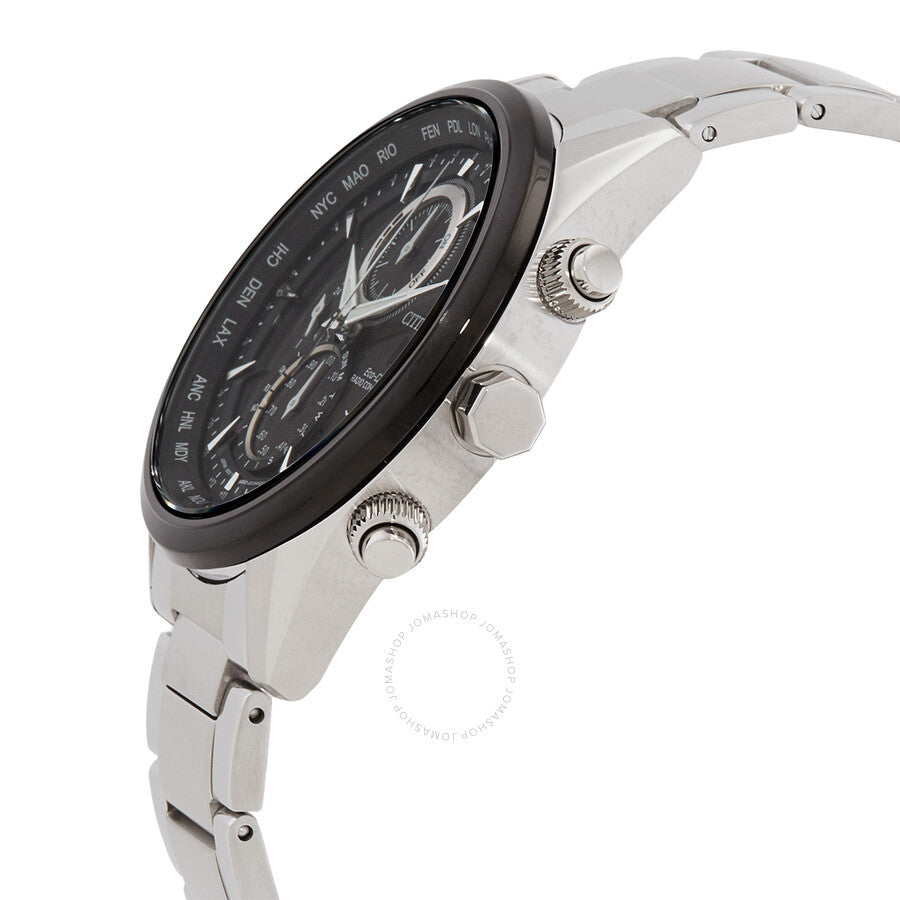 Citizen Radio-Controlled Perpetual Black Dial Men's Watch AT8266-89E - Dawson Watches #2