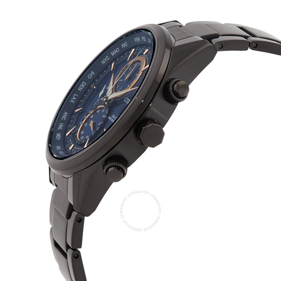 Citizen Radio-Controlled Perpetual Chronograph Blue Dial Men's Watch AT8265-81L - Dawson Watches #2