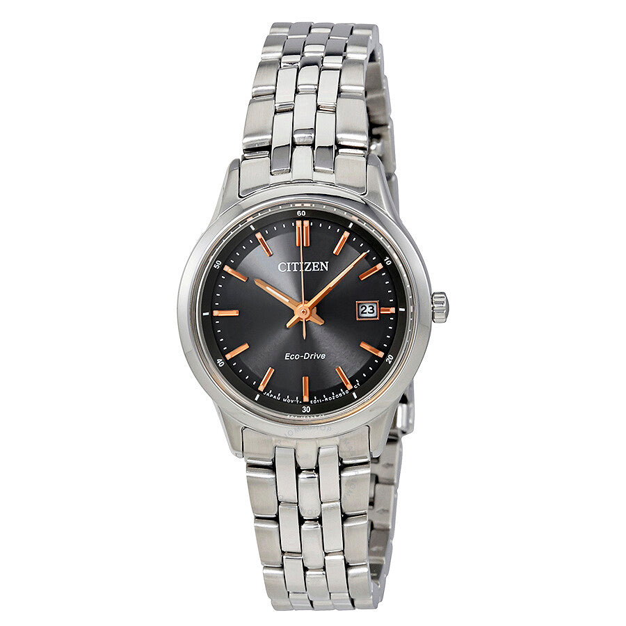 Citizen Sapphire Grey Dial Ladies Watch EW2400-58H - Dawson Watches
