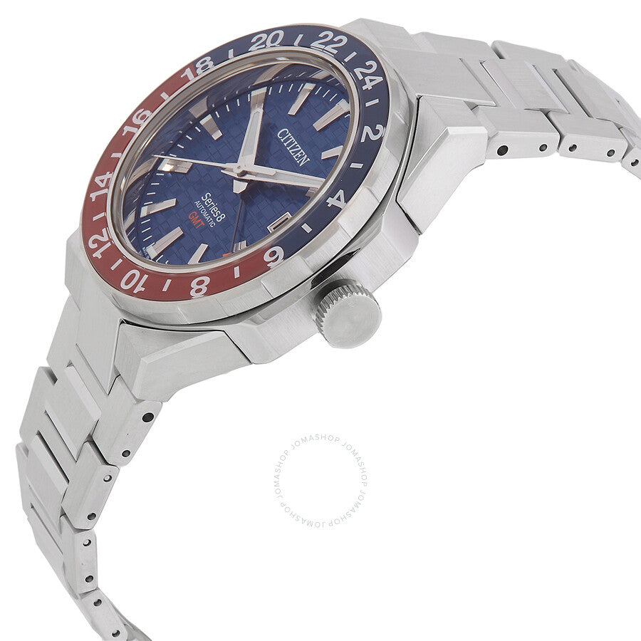 Citizen Series8 GMT Automatic Blue Dial Men's Watch NB6030-59L - Dawson Watches #2