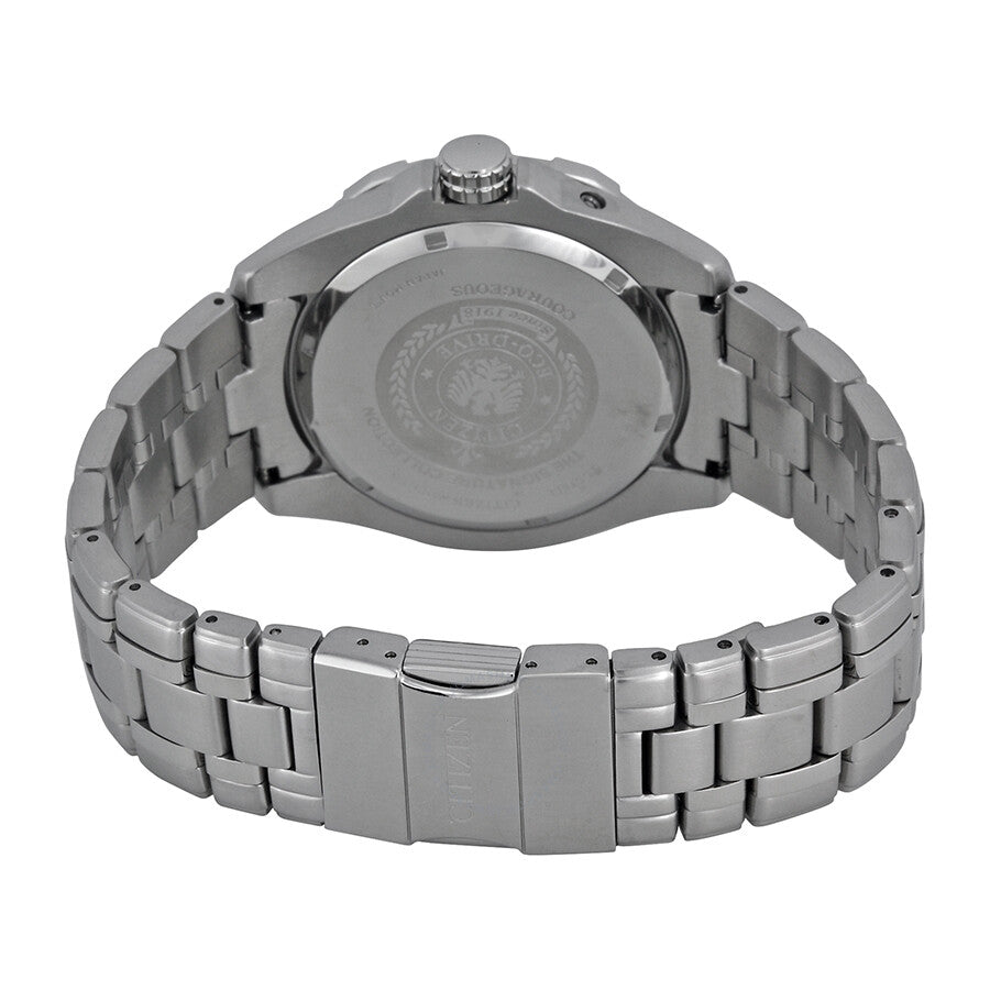 Citizen Signature Eco-Drive Silver Dial Stainless Steel Men's Watch BL1257-56A - Dawson Watches #3