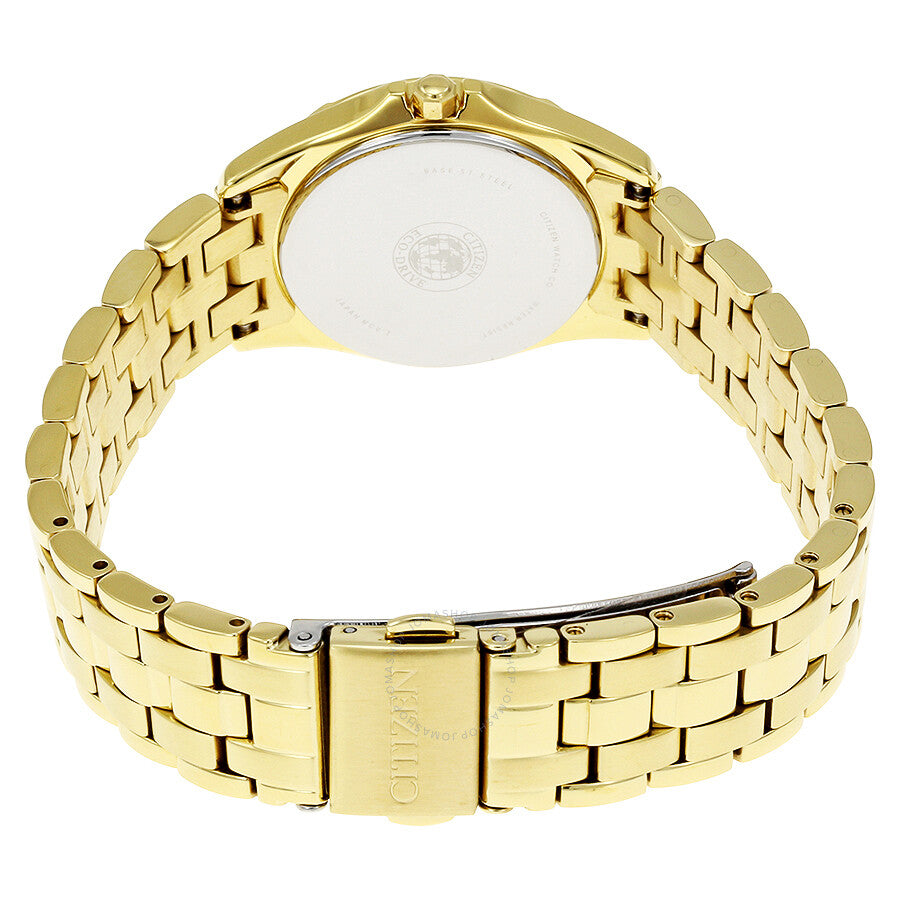 Citizen Silhouette Crystal Champagne Dial Lades Watch EW2352-59P - Dawson Watches #3