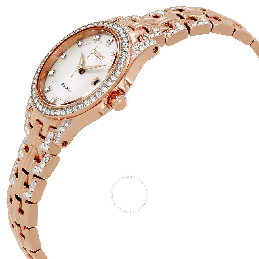 Citizen Silhouette Crystal Eco-Drive Ladies Watch EW1228-53D - Dawson Watches #2