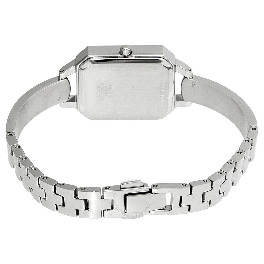 Citizen Silhouette Crystal Eco-Drive Silver Dial Ladies Watch EM0980-50A - Dawson Watches #3