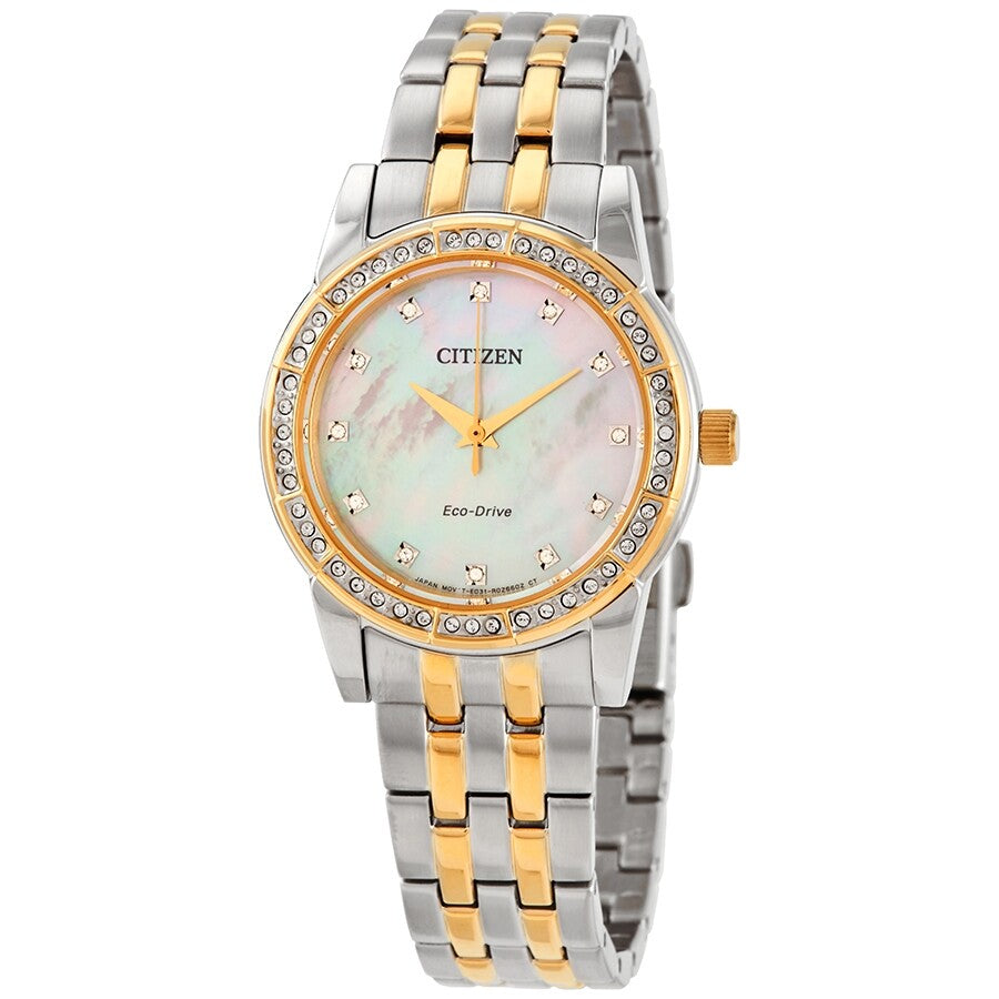 Citizen Silhouette Crystal Eco-Drive Ladies Watch EM0774-51D - Dawson Watches
