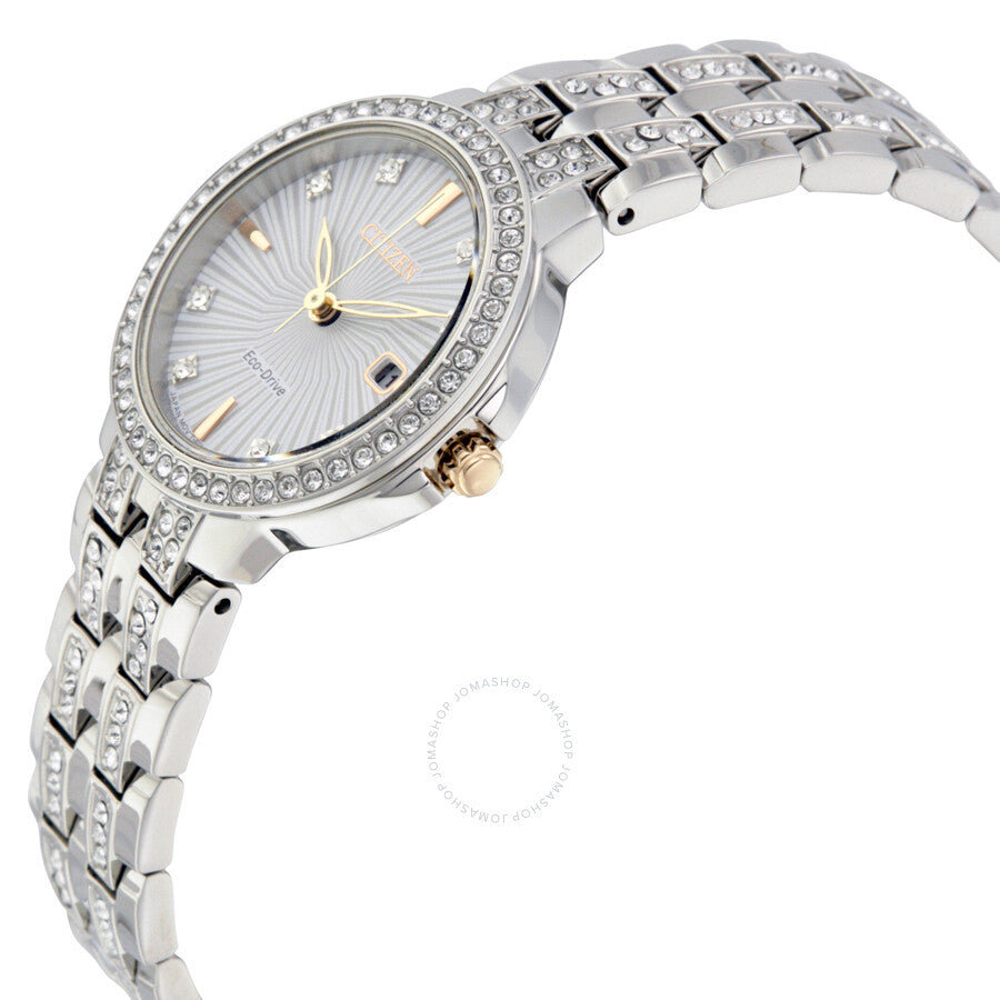 Citizen Silhouette Crystal Eco-Drive Ladies Watch EW2340-58A - Dawson Watches #2