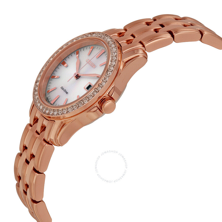 Citizen Silhouette Crystal Silver Dial Ladies Watch EW1903-52A - Dawson Watches #2