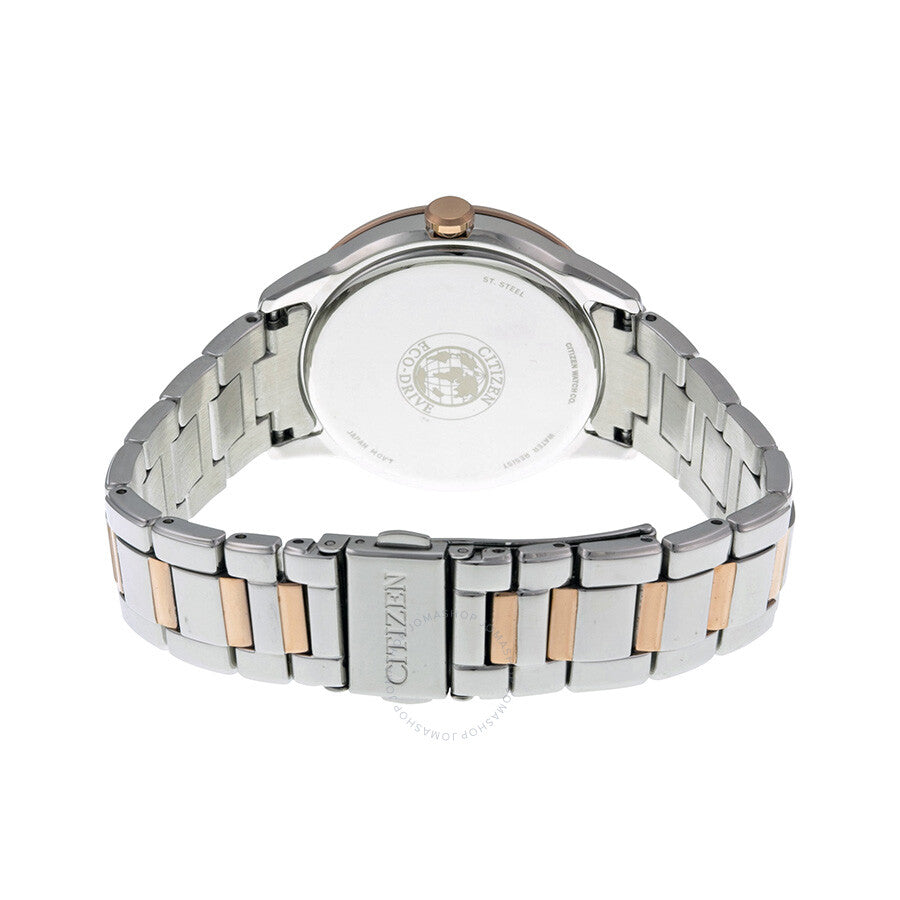 Citizen Silhouette Crystal White Dial Ladies Watch FD2016-51A - Dawson Watches #3