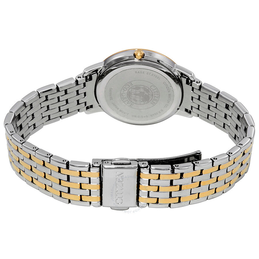 Citizen Silhouette Crystal White Mother of Pearl Dial Ladies Watch EX1484-65D - Dawson Watches #3