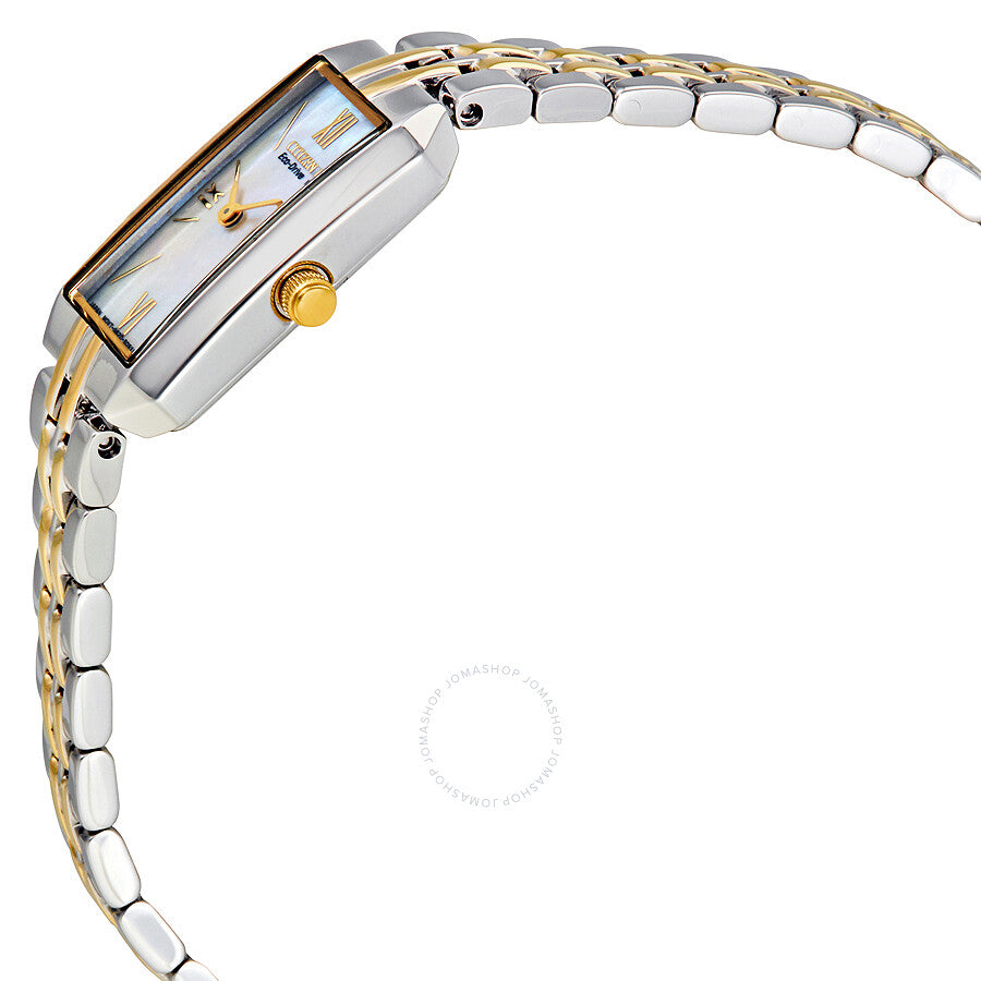 Citizen Silhouette Eco-Drive Blue MOP Dial Ladies Watch EG2694-59D - Dawson Watches #2