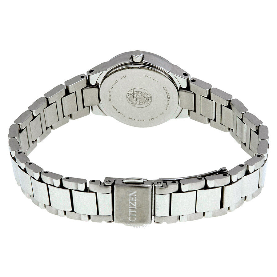 Citizen Silhouette Eco-Drive Mother of Pearl Dial Ladies Watch EW1670-59D - The Watches Men & Co #3