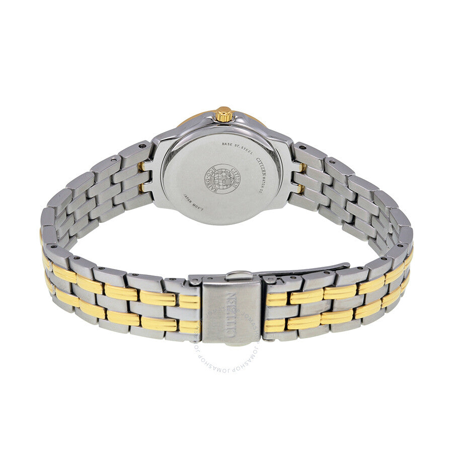 Citizen Silhouette Eco-Drive White Dial Two-tone Ladies Watch EW1544-53A - Dawson Watches #3