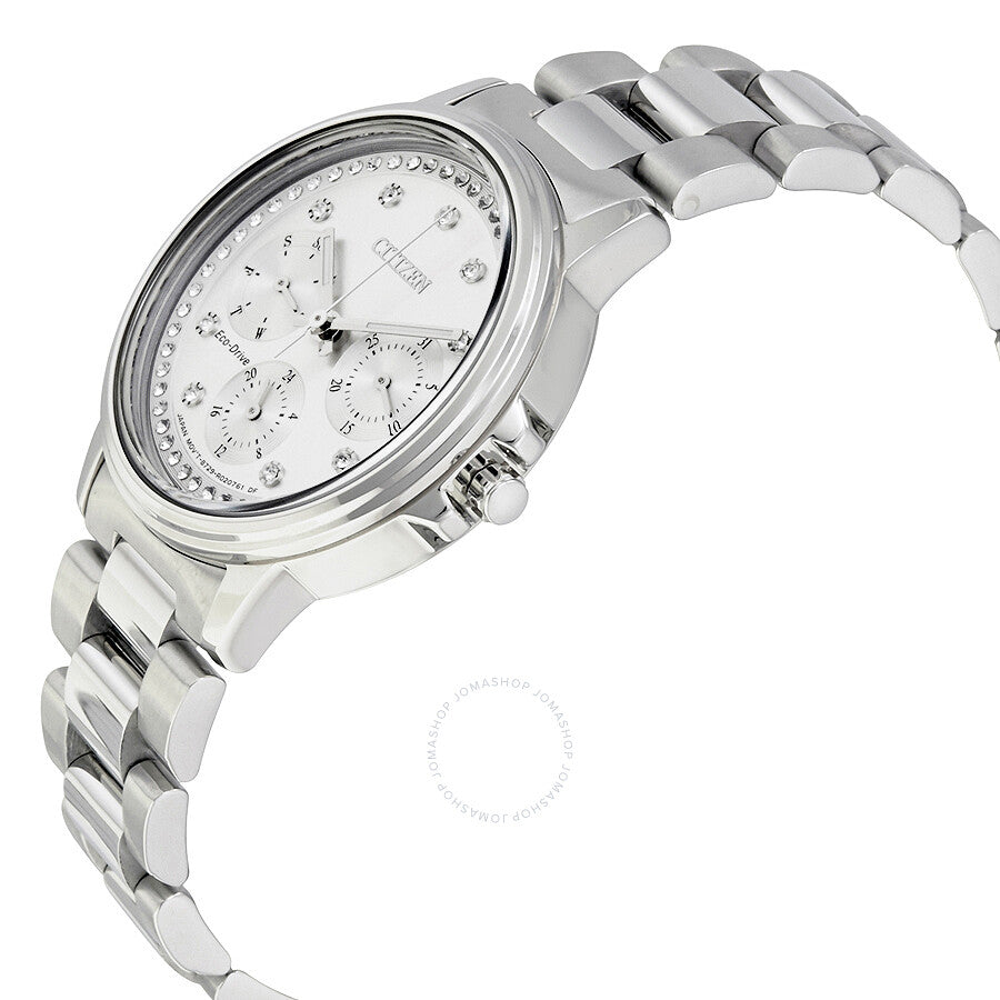 Citizen Silhouette Eco-Drive Multi-Function Silver Dial Ladies Watch FD2040-57A - Dawson Watches #2