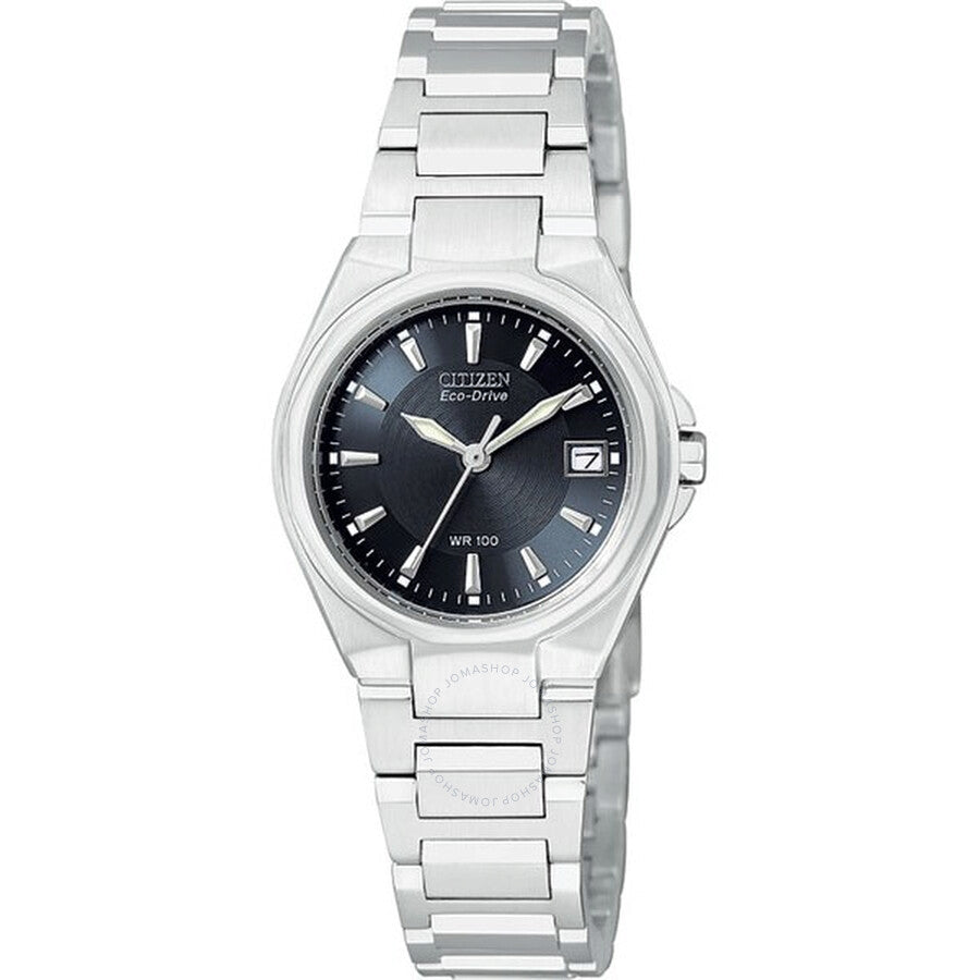 Citizen Silhouette Ladies Eco Drive Stainless Steel Watch EW1380-59L - Dawson Watches
